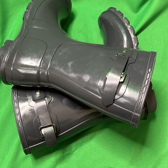 Grey short hunter boots - Picture 5 of 7